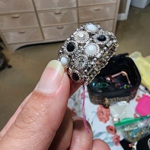 Two piece stretch vintage rings